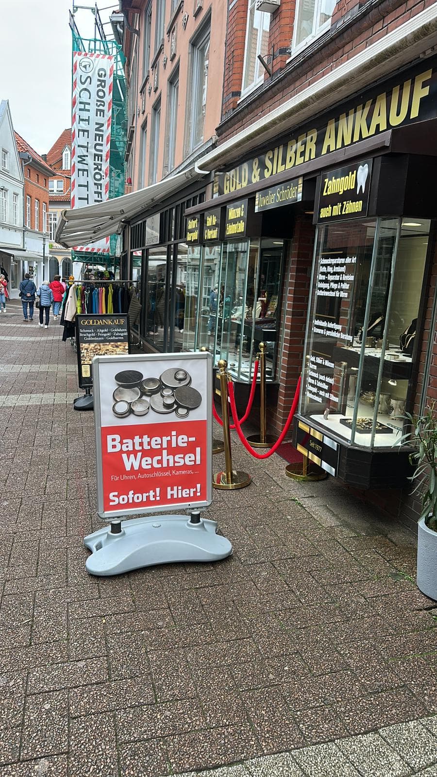 Ankauf vor Ort, Juwelier Schröder Stade